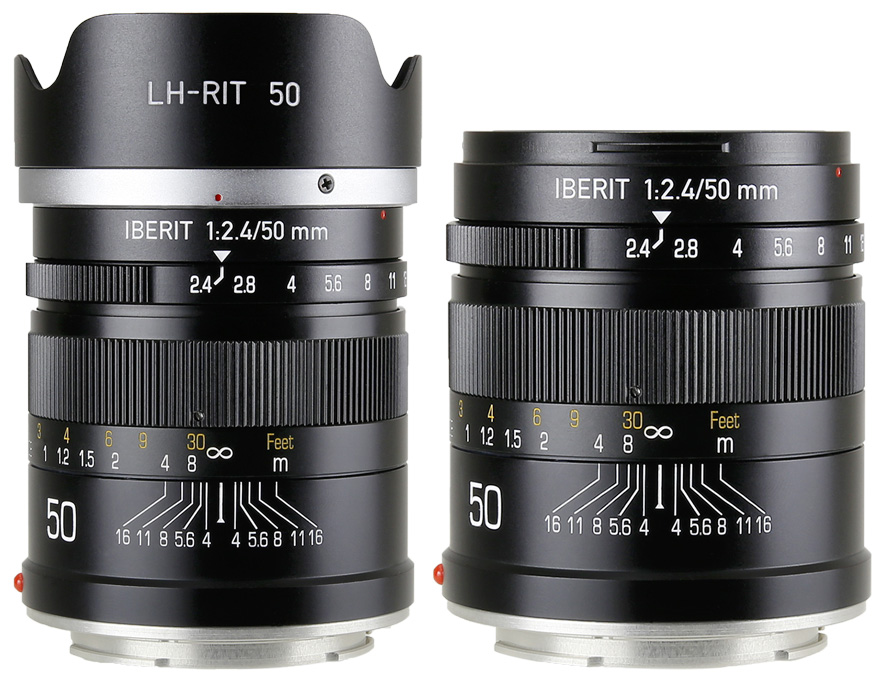HandeVision IBERIT (イベリット) 50mm f/2.4 for SONY E ソニーE（フルサイズ）ブラック