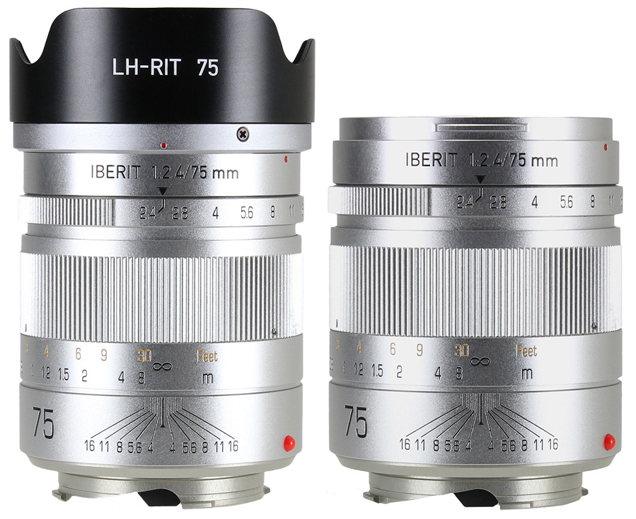 HandeVision IBERIT (イベリット) 75mm f/2.4 for LEICA M ライカMシルバー