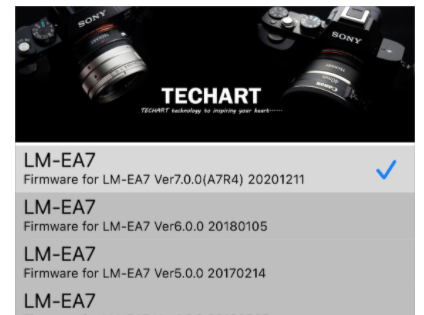 新品 TECHART LM-EA7 最新ファームウェア ライカmーソニー